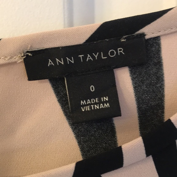 Ann Taylor zebra print shift mini dress - Picture 3 of 9